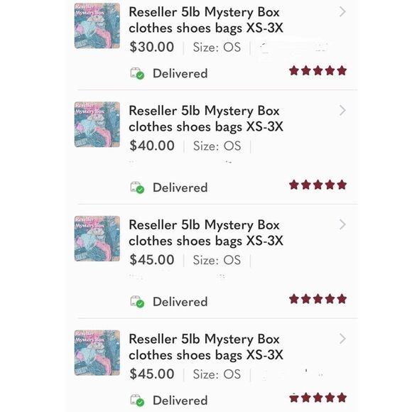 Reseller 5lb Mystery Box clothes shoes bags XS-2X - Picture 5 of 5